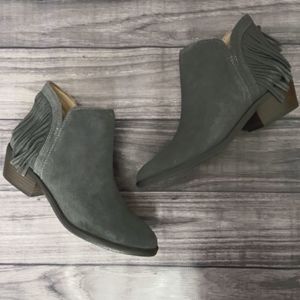 NWT Lucky Brand Fringe Bootie